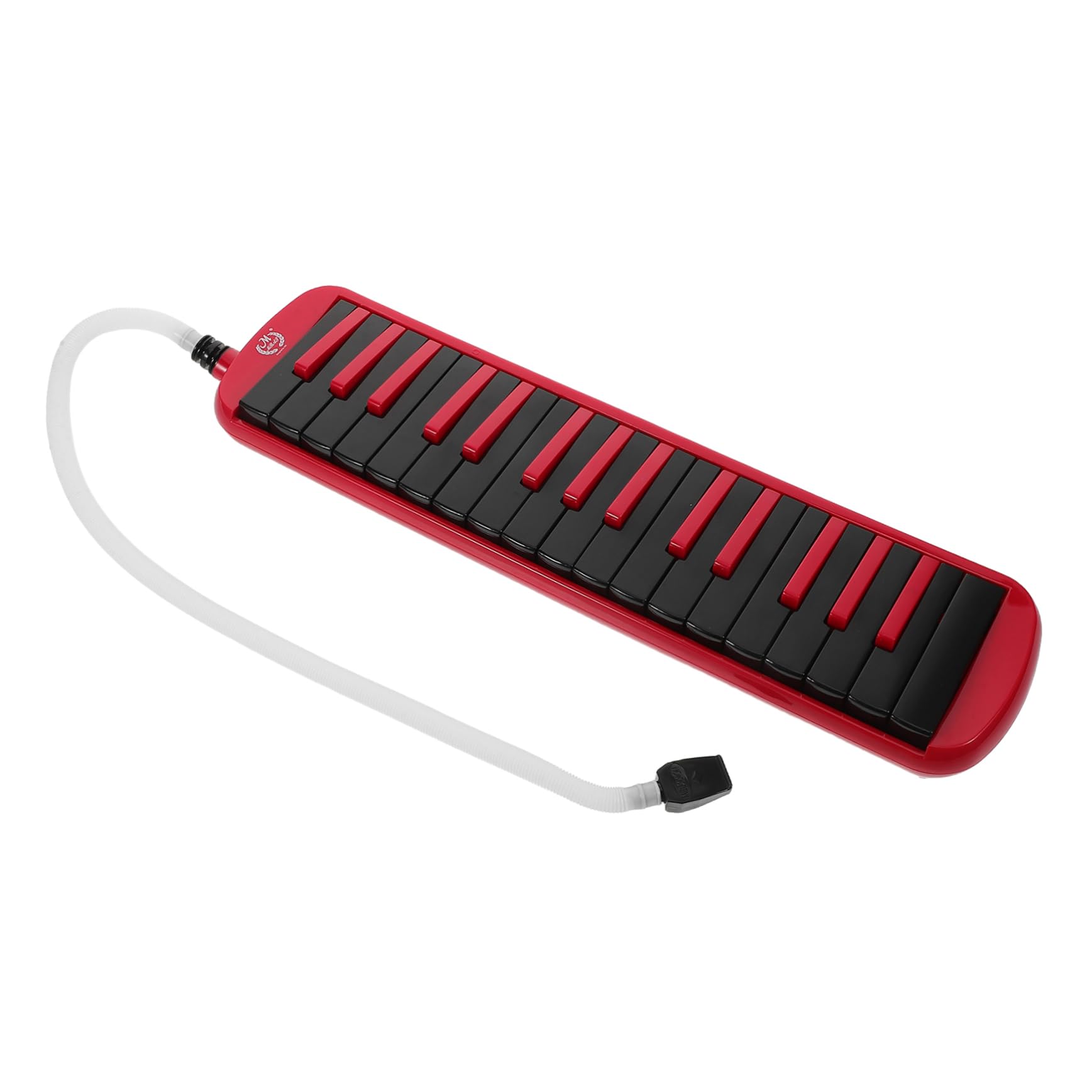 ibasenice Instrumento Melódica Incluye Boquilla y Tubo Portátil y Ligera de 32 Teclas con Funda Eva para Principiantes Adultos y Niños para Práctica Musical