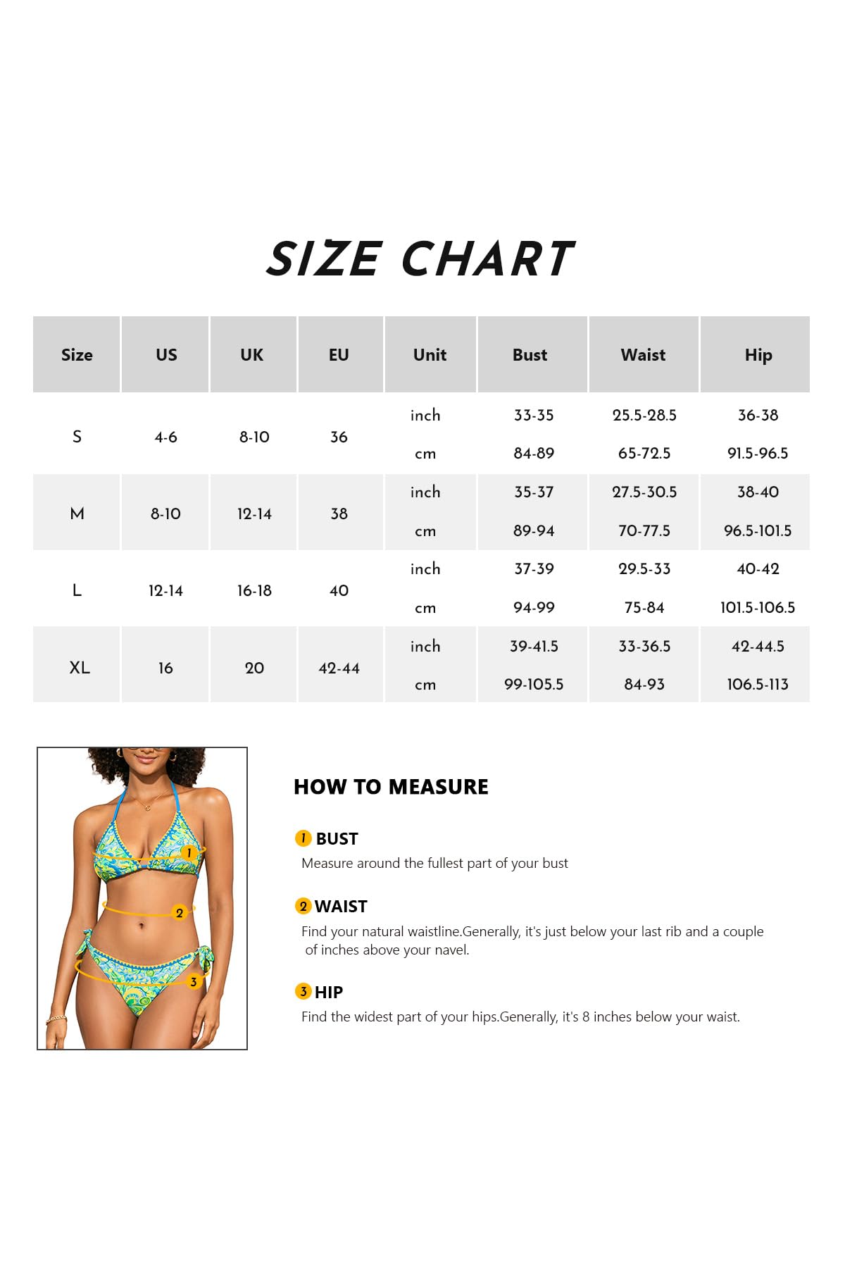 SHEKINI Ensemble bikini triangle dos nu noué sur le côté bas coquillage cachemire cousu deux pièces maillot de bain de plage bohème