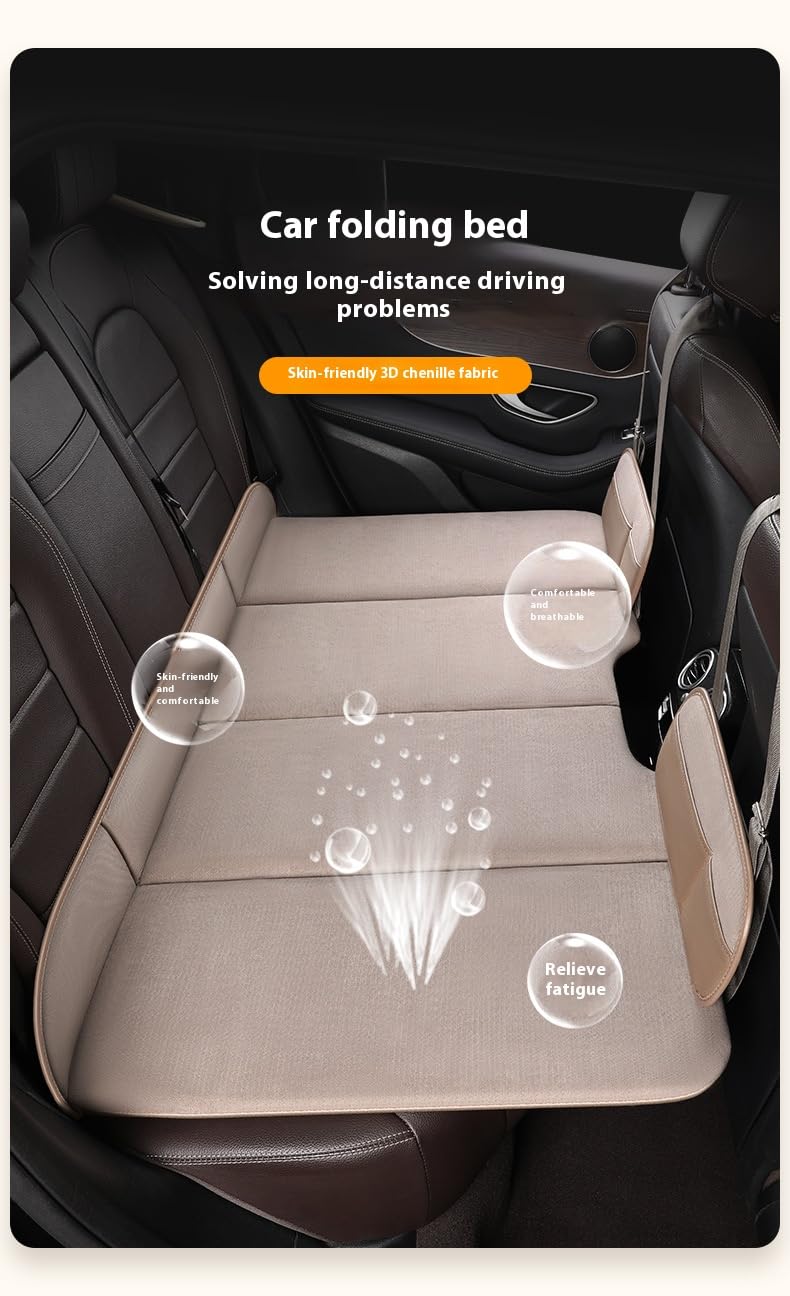 ZYHQN Car Folding Bed for Dodge Ram 2500/3500 2019 2020 2021 2022 2023 2024,Outdoor Rest Travel Camping Mattress Portable Non-Inflatable Double-Sided Bedding Pads,L