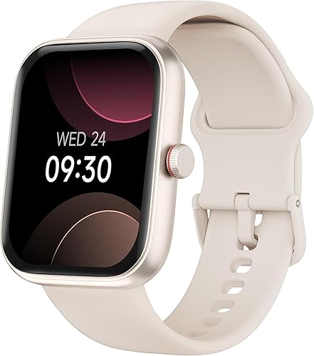 TOOBUR Reloj inteligente para mujer, Alexa integrado, responderhacer llamadas, reloj de fitness con pantalla HD de 1.91 pulgadas, resistente al agua