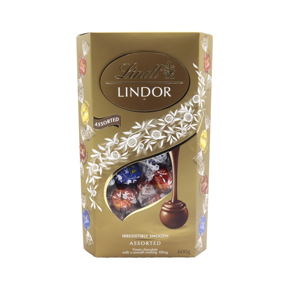 Amazon.co.jp: Linz LINDT LINDOR Assortment, Gold, 4 Types