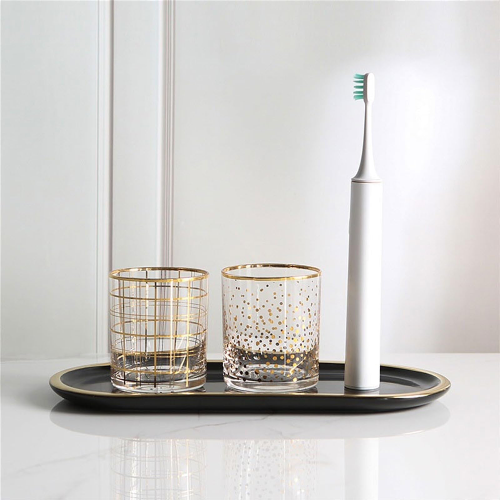 Bandeja Bandeja de cerámica Ovalada Postre Comida Occidental Almacenamiento cosméticos joyería baño Decorativa Bandejas para Servir Comida(S)