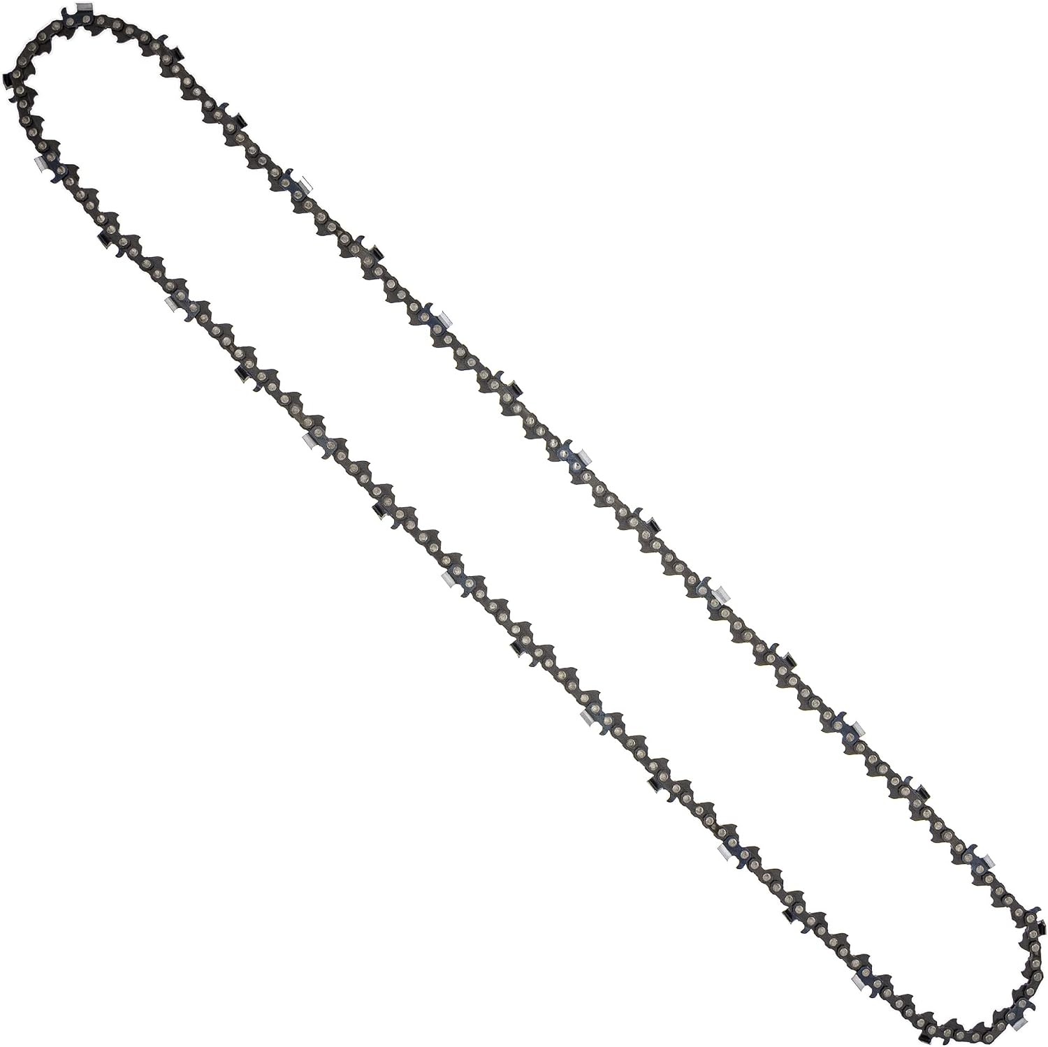 8TEN Full Chisel Skip Tooth Chainsaw Chain 28 Inch .050 3/8 93DL For Echo CS-600P Husqvarna 372XP Jonsered 2065 (2 Pack)