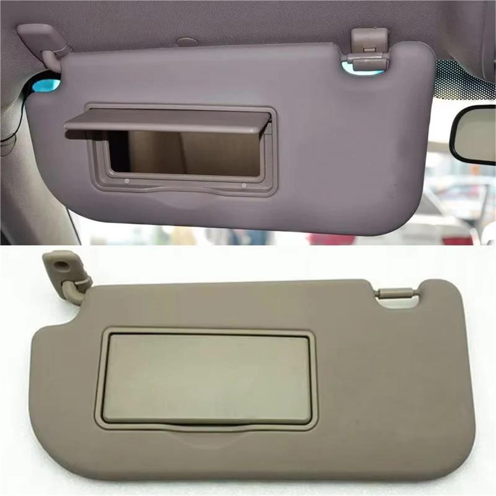 UV Schutz Autozubehör Mit Make Up Spiegel Sonnenblende 8520103010 8520203000 Für KIA Für Sportage 2005 2006 2007 2008 2009 2010 Privatsphäre
