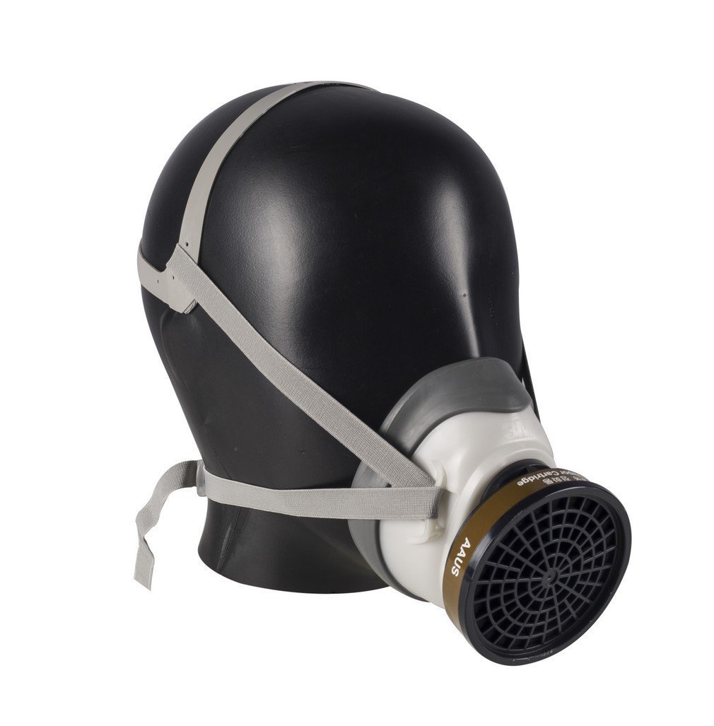 3M Personal Protective Equipment IE520100124 Half Face Piece Respirator Mask with Cartridge (Pack of 1) (B07D7NF48V) Amazon Price History, Amazon Price Tracker
