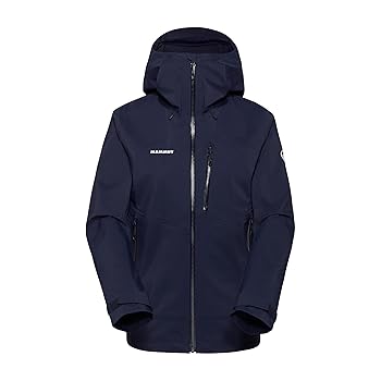 Mammut - マムート　トイフェルスベルク　HS フーディージャケット　Mサイズ　ブルー マムートの「究極」のソフトシェルジャケットが誕生から25年！25