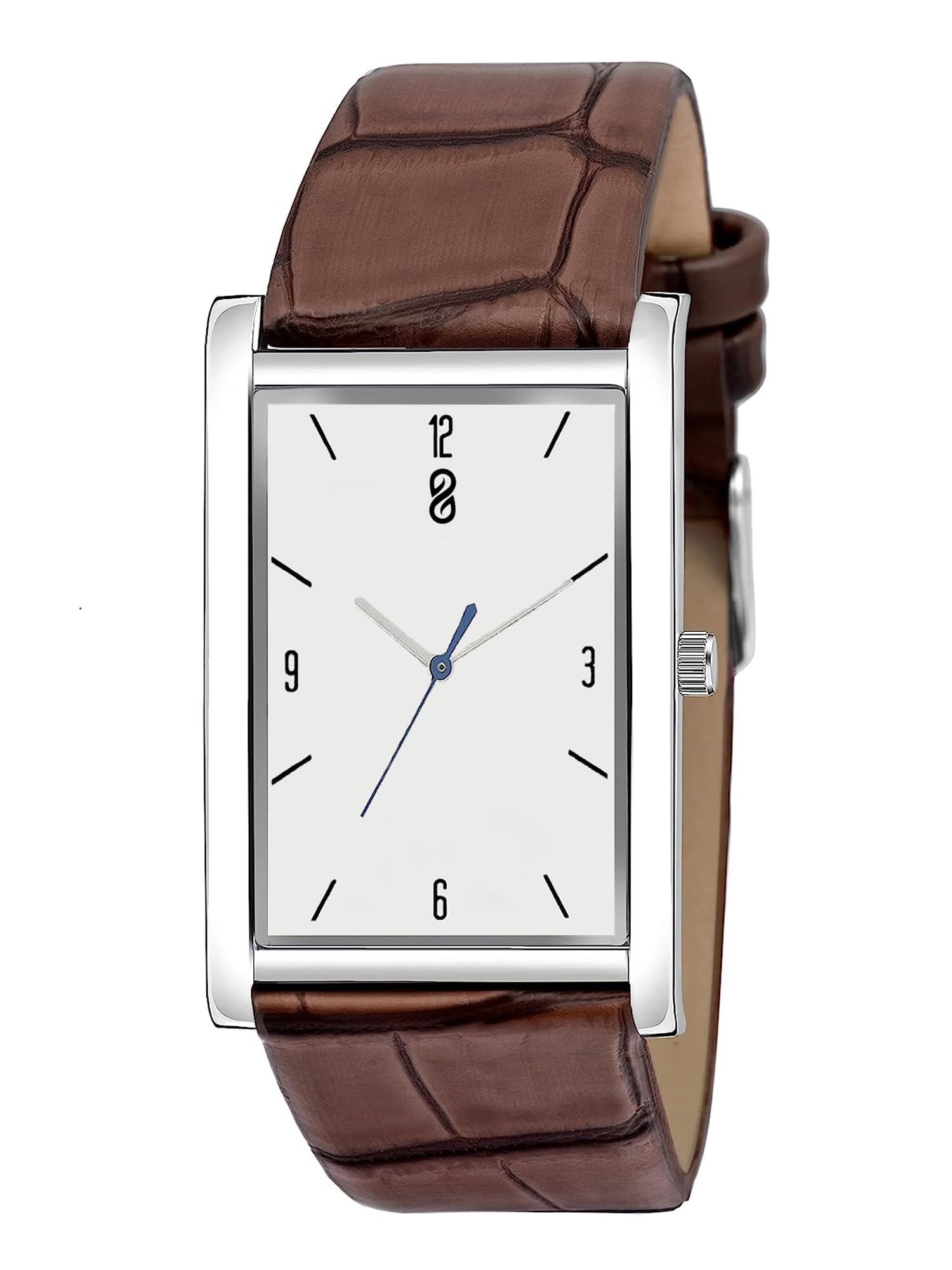 DIGITRACK DG1471SL03 Rectangle, Leather Strap Analog Watch for Men (B0CKX8Y96K) Amazon Price History, Amazon Price Tracker