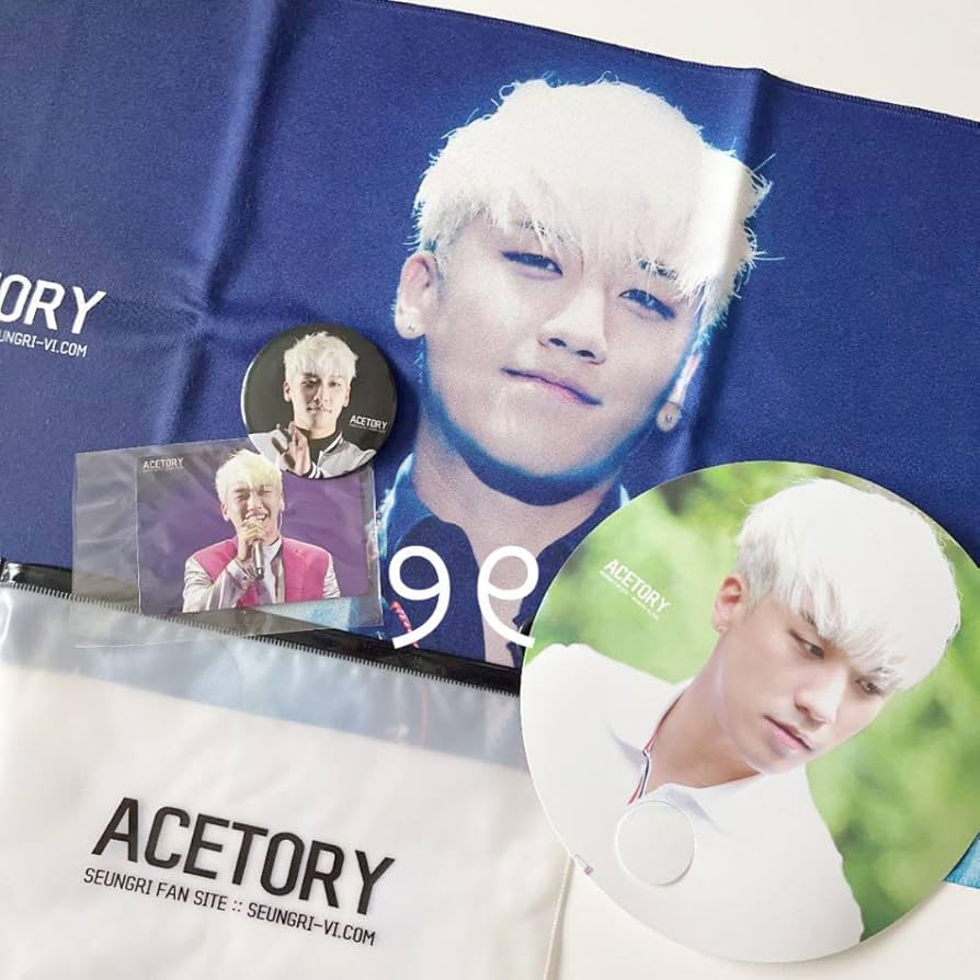 Amazon.co.jp: BIGBANG スローガン スンリ V.I 缶バッジ うちわ