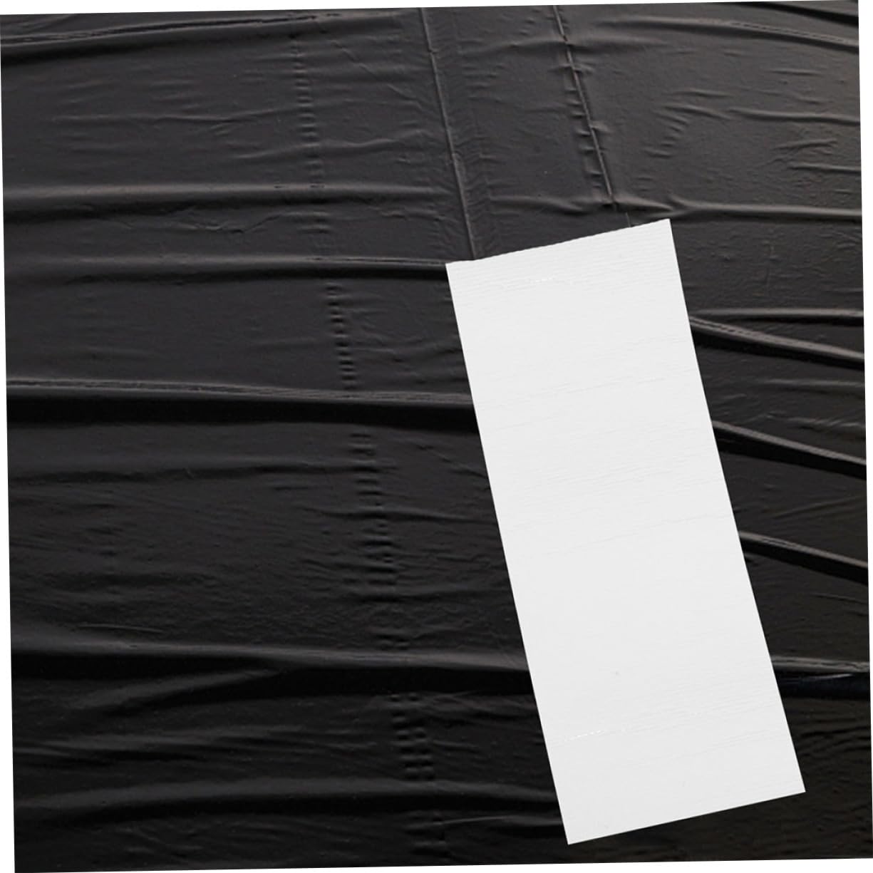 Toddmomy Ruban Étanche Bande Commerciale Bande De Fixation Larme Noir Tente Maillage De Bande De Cloison Sèche Ruban De Scellement Tissu en Fibre De Verre Blanche