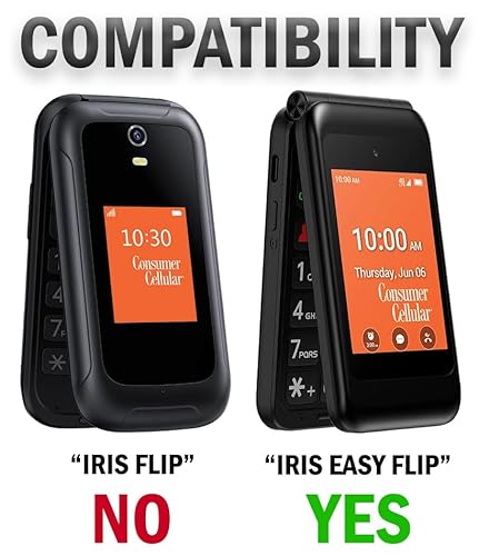 Nakedcellphone Case For Consumer Cellular Iris Easy Flip Phone/Boost Mobile Summit Flip 4G thumb #6