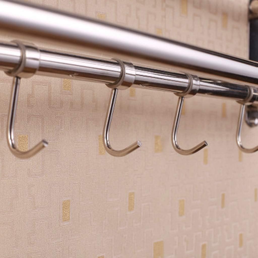 タオルバー タオル掛け、ダブルタオル掛けタオル掛けステンレススチール壁掛けタオル掛け浴室棚ホテルキッチンオフィス、モダンファッション