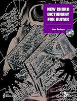 New Chord Dictionary for Guitar: English/Spanish Language Edition, Book & CD 395481014X Book Cover