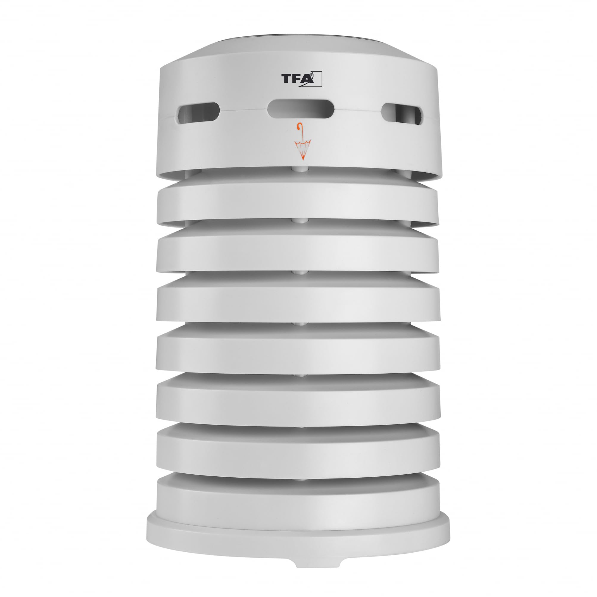 TFA 31.4005.02.99 Spezial Starter-Set 5.0 Weatherhub Regenmesser, Windmesser, Thermo-Hygrosender mit Solarbelüfteter Schutzhülle SmartHome
