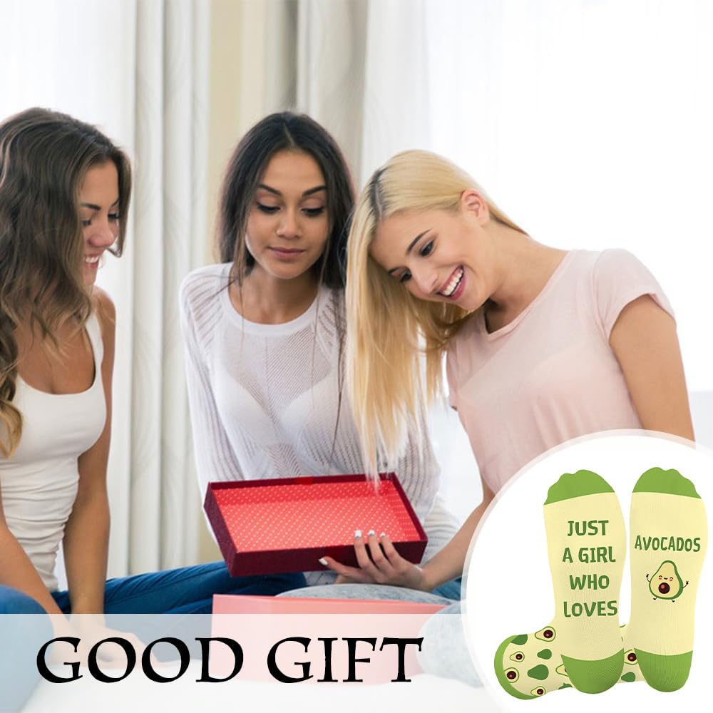 Gifts for Women Girl,Fruit Funny Socks - Christmas Birthday Fruit Gifts for Teen Girl Girlfriend Sisters Daughter