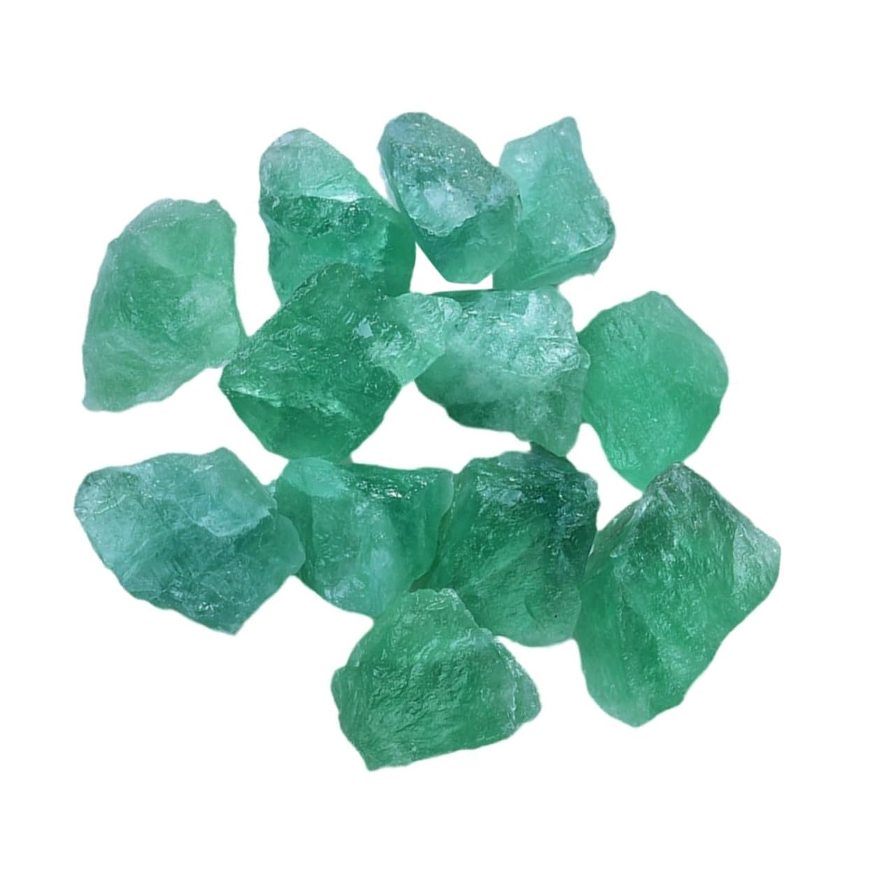 Piedras de Fluorita Verde Natural para Decoración del Hogar y Artesanía DIY Difusores Aromáticos y Relleno de Jarrones Paquete Textura Única para Acuario y Decoración Creativa