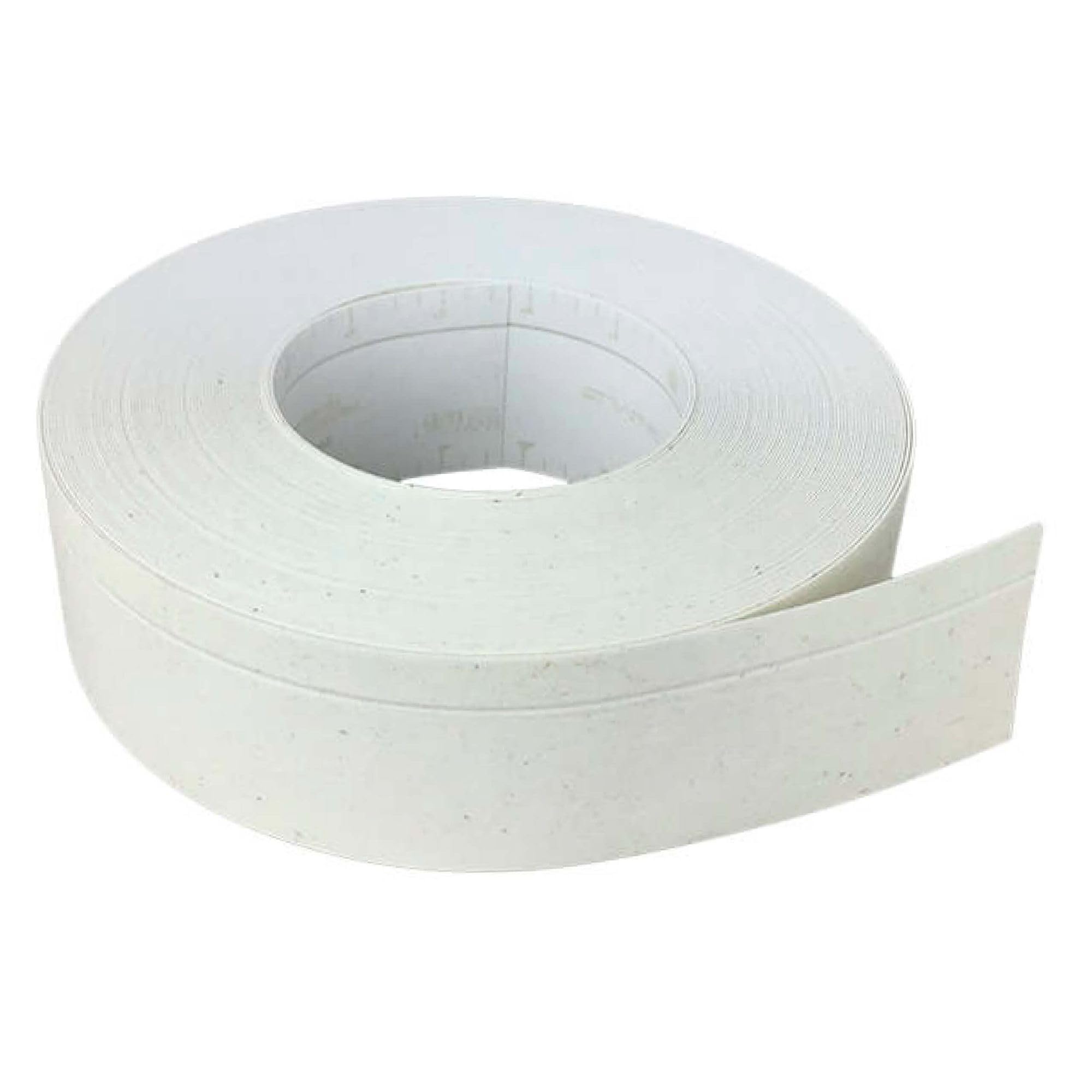 12 Rollen L-Bead 100 Kantenprofil 30,5m Weiß PVC-Kern | Flex Winkelprofil für Trockenbau An- & Abschlüsse, Abschlussprofil Gipskarton, Eckschienen Kantenschutz, hohe Haftung