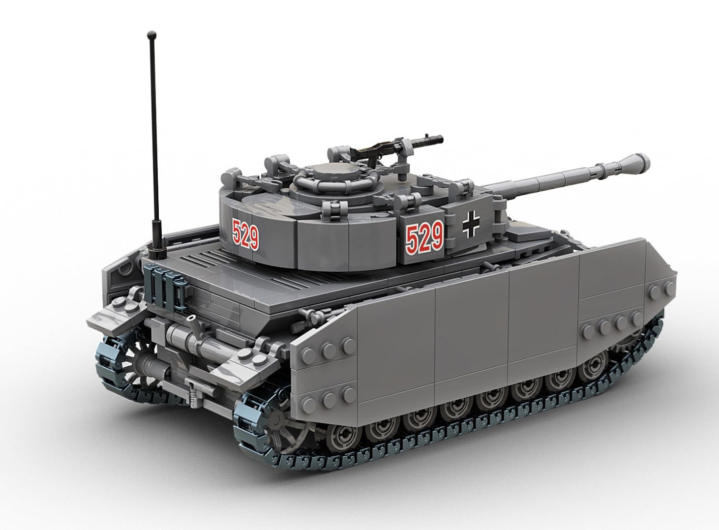 Panzer IV Ausf. H Czołg średni zestaw do budowy klocków