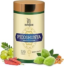 Picoshunya PCOS Ayurvedic Supplement for Women - For Irregular Periods, Support Weight Management And Balance Hormones, 120 Herbal Pills By Nirogam