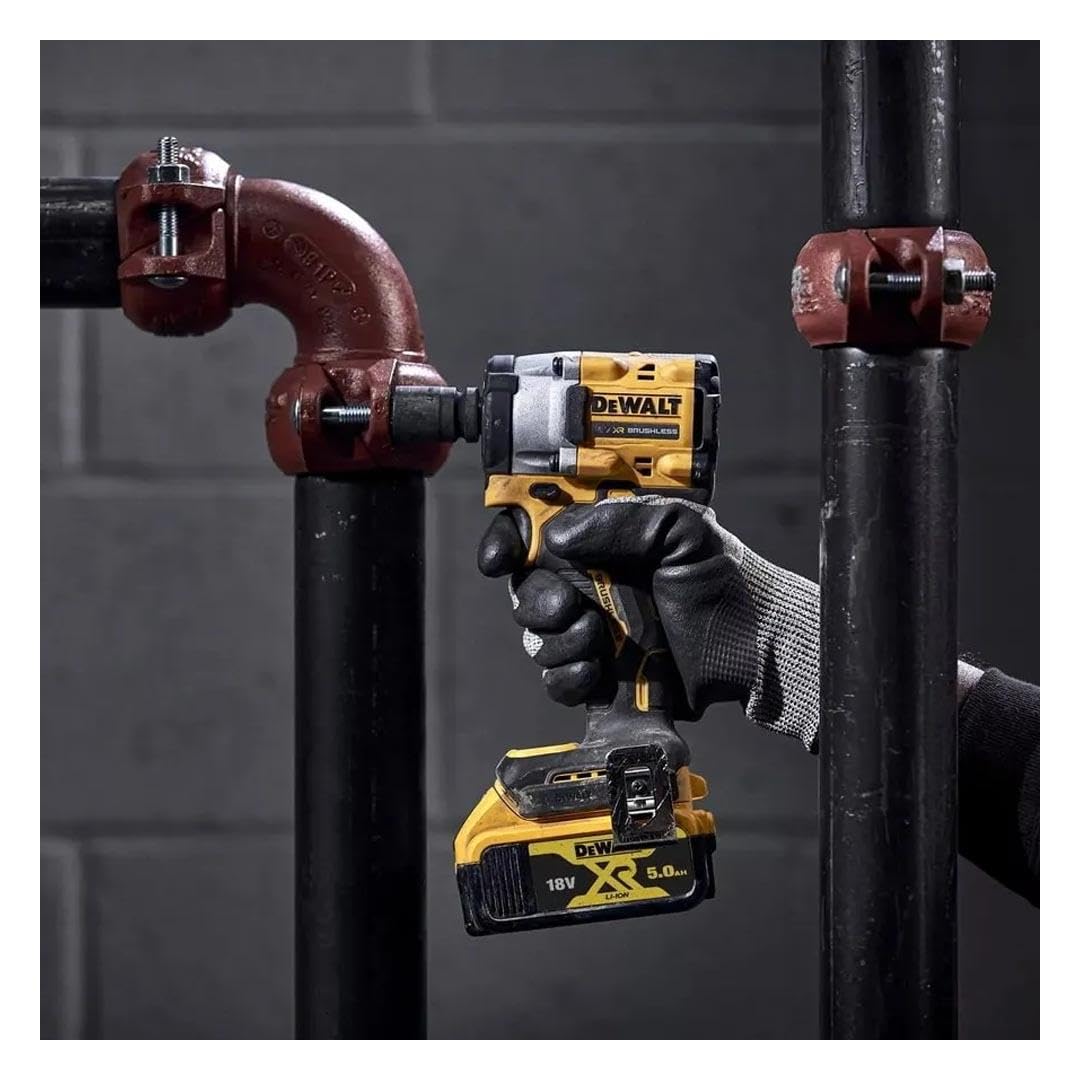 DeWALT DCF922P2T Llave de impacto 1/2 pulgadas Conector pin 18 V XR 5,0 Ah en TSTAK