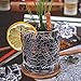 Greenline Goods Whiskey Glasses - 10 Oz Tumbler Gift Set for New York City lovers, Etched with New York City Map | Old Fashioned Rocks Glass - Set of 2
