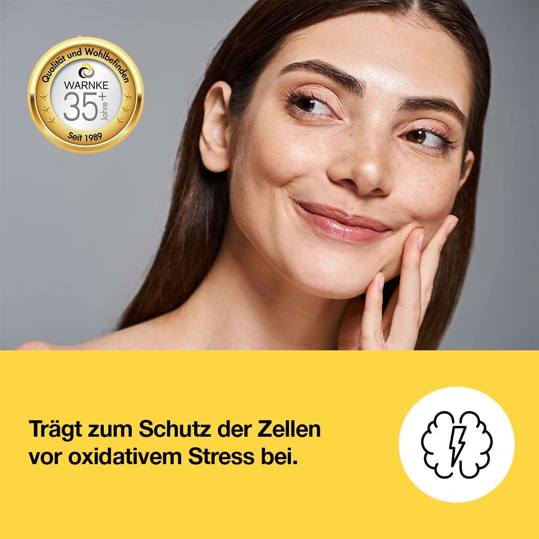 OPC Traubenschalenextrakt - 200mg Vitamin C + 60mg OPC pro Tagesdosis - 250 Kapseln - schluckfreundlich - vegan | Warnke Vitalstoffe - Deutsche Apothekenqualität