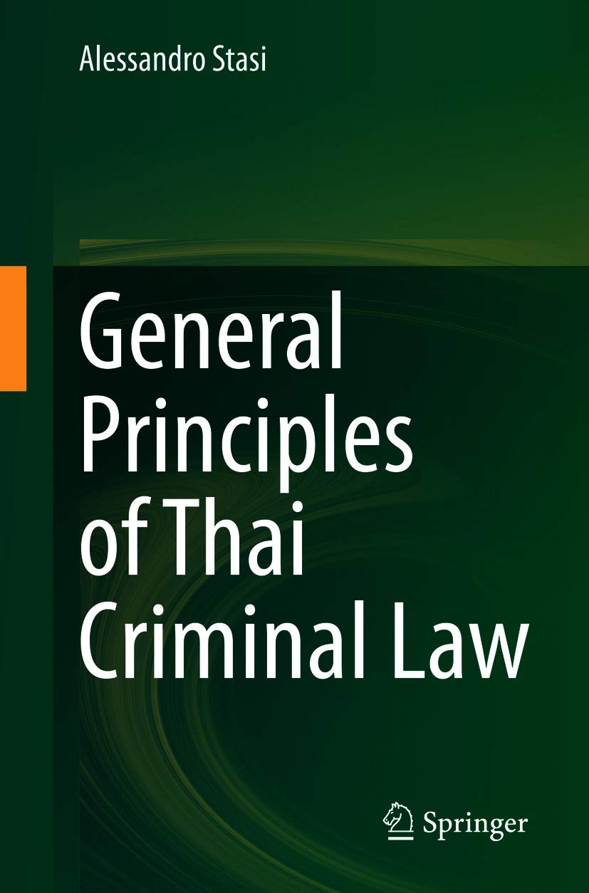 General Principles of Thai Criminal Law (English Edition)