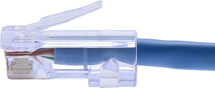 Platinum Tools 100010B EZ-RJ45 Cat6 Connector for Ethernet Cable Termination, 100 per Box