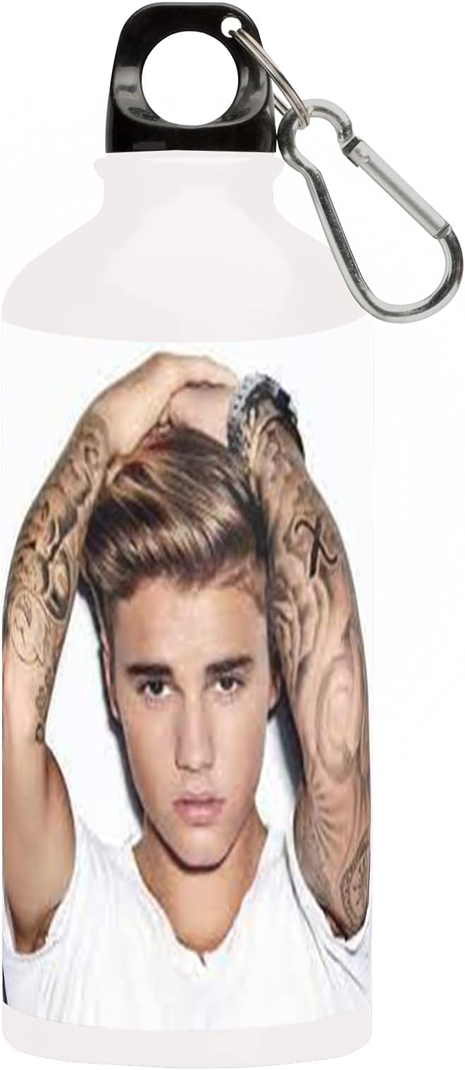 LAMX Justin Bieber Fan Art Aluminium Sipper Bottle Mg- J23