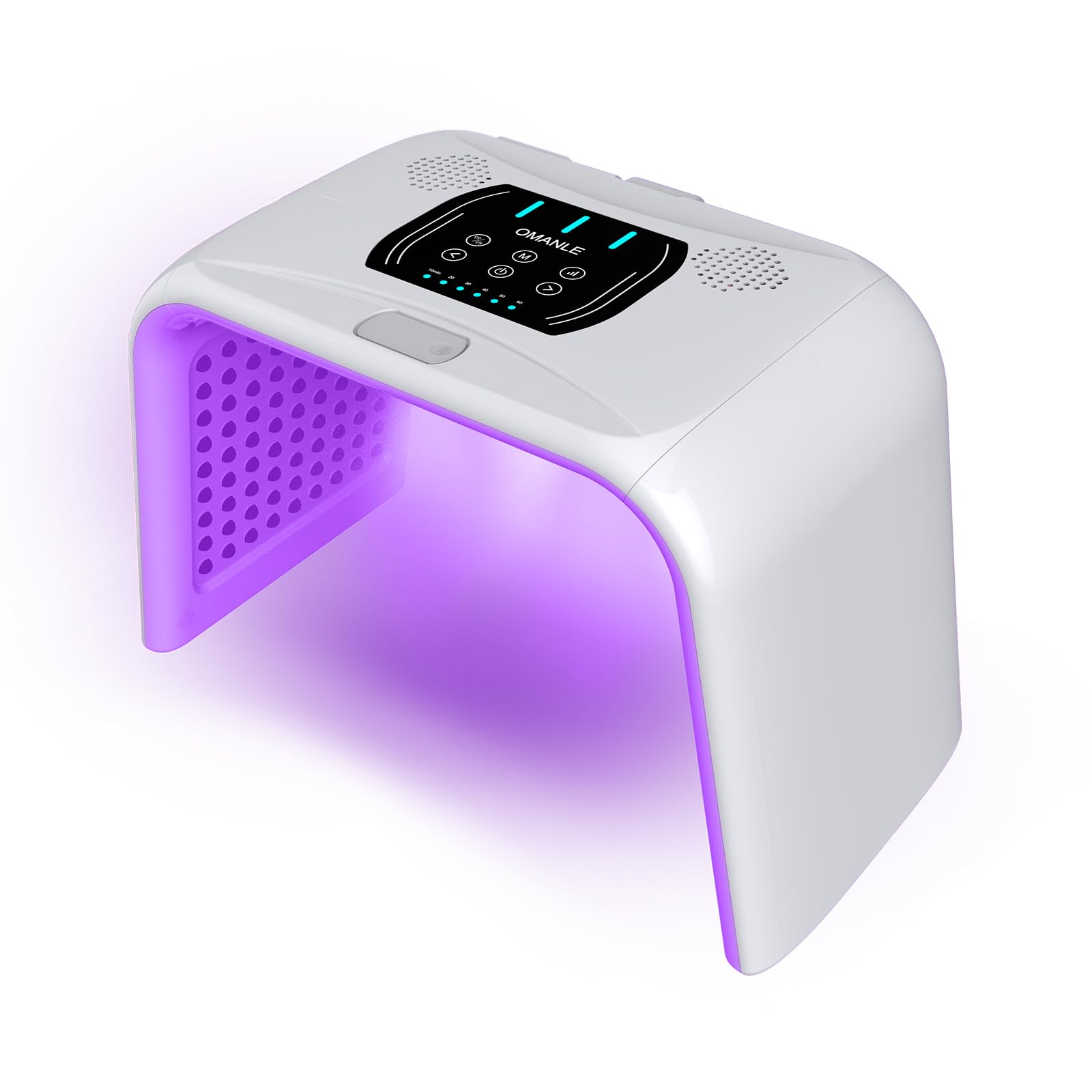 Wiyakwnry 8 in 1 Light L-E-D Face Mask with C0ld S-p-r-a-y Facial Lamp Red Light Therapy for Face Skincare Machine