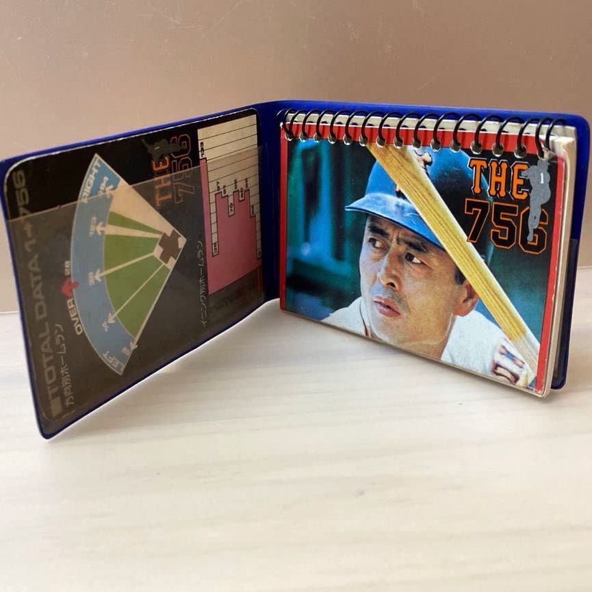 王貞治　756 ホームランデータ　ノート　未使用 Amazon | ！ 王貞治 756 ホームランデータノート プロ野球