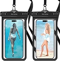 Vista 7 de Funda impermeable para teléfono, paquete de 2 soportes impermeables para iPhone 15 14 13 12 11 Pro Max, Samsung Galaxy, Pixel, bolsa seca universal