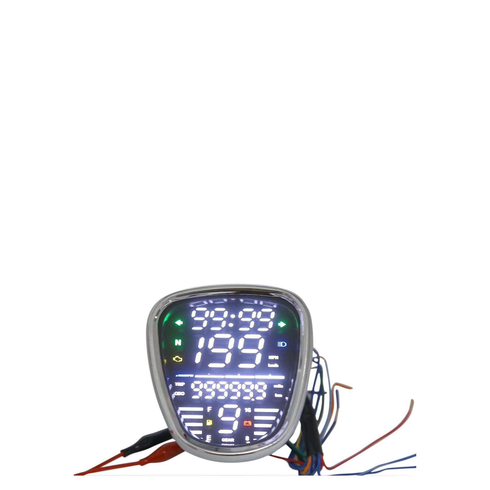Compteur Kilométrique Double Compteur de Vitesse numérique à LED pour Moto pour C70 C90, Compteur kilométrique, odomètre, jauge