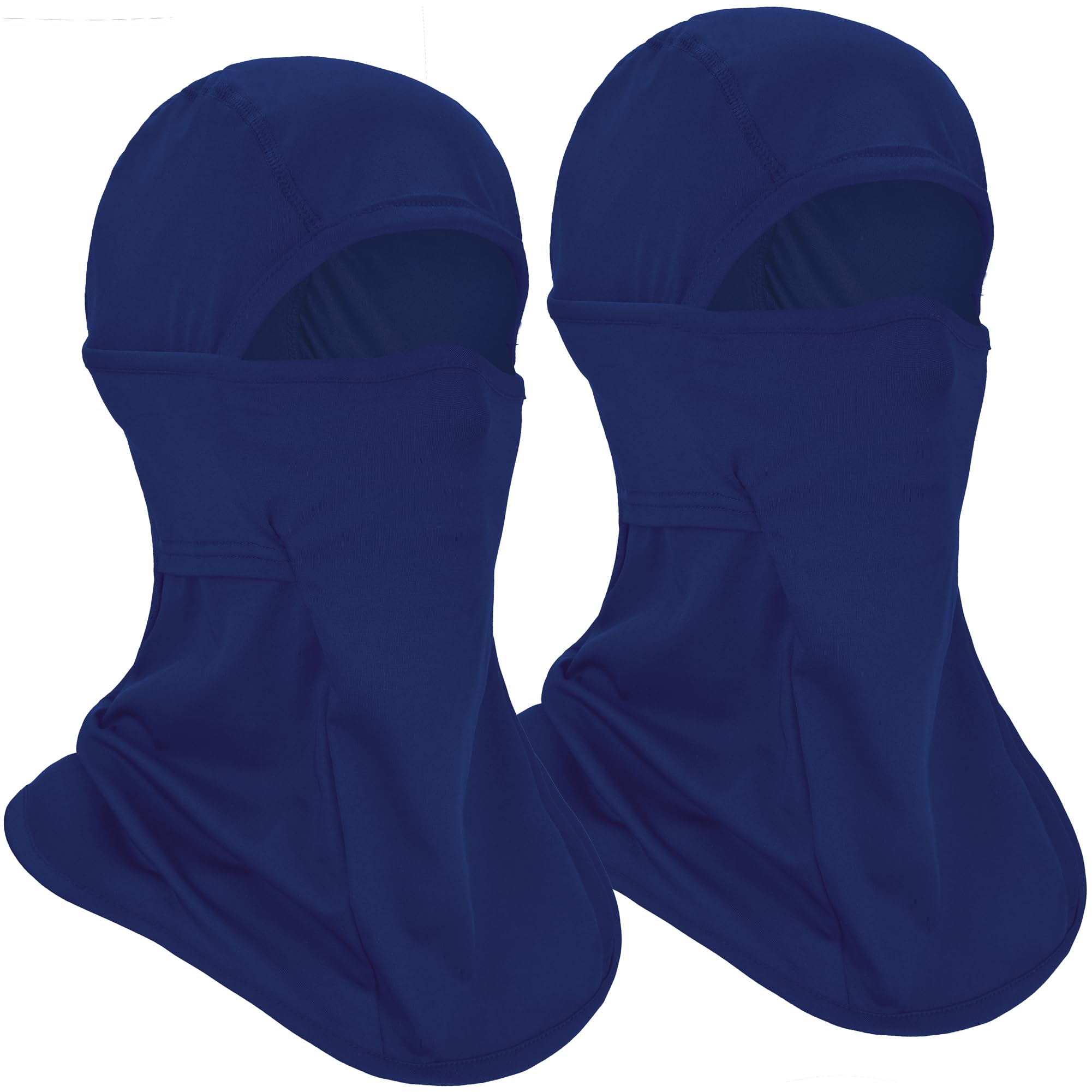Headshion Cooling Balaclava Face Mask Men Women Summer 2-Pack Lightweight Ski Mask Helmet Liner with Long Neck Coverage