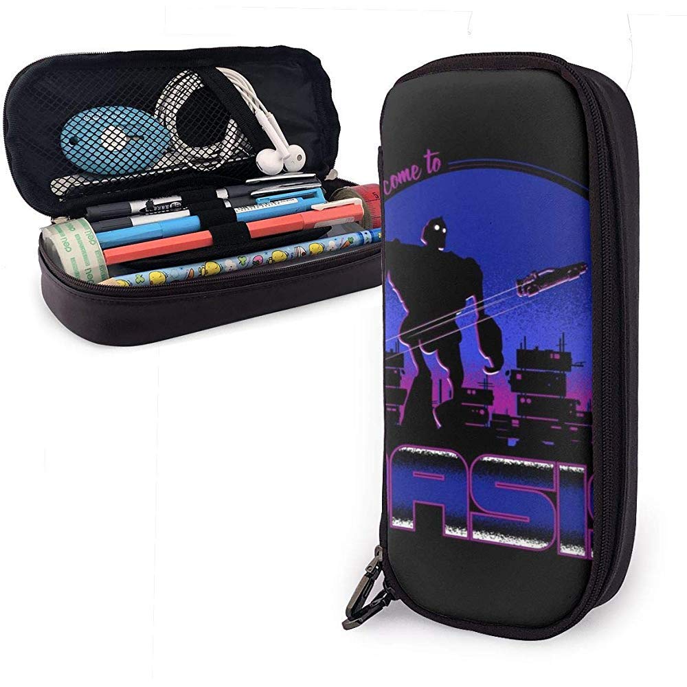 We-lcome to O-asis Portable Pencils Pens Pouch for School and Office Supplies