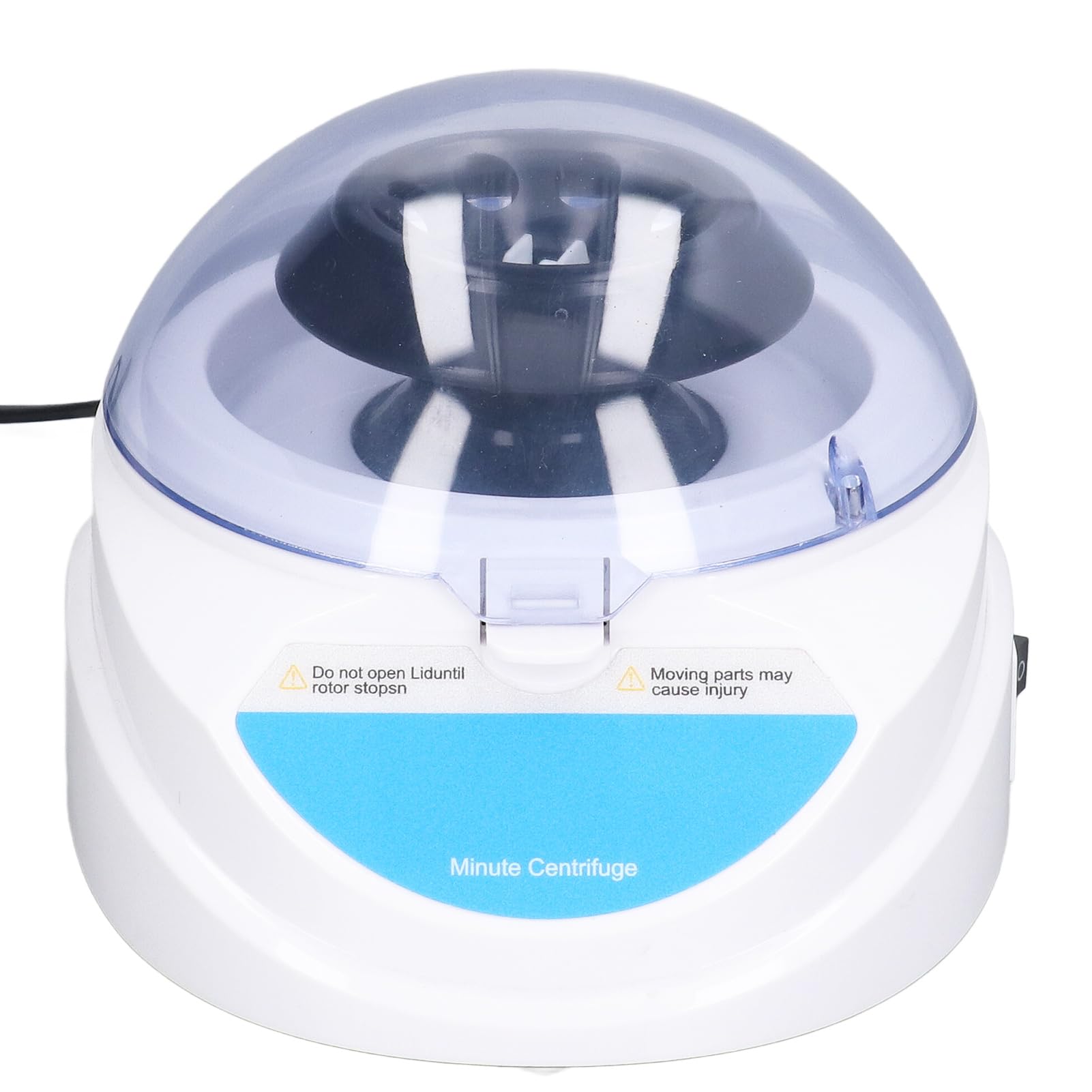 Mini-Zentrifuge, 4000 U/min Mini-Zentrifugenmaschine mit 810 X G Zentrifugalkraft, Labor-Tischzentrifuge mit Fester Geschwindigkeit für 5 Ml/4 Ml/2 Ml/1,5 Ml/0,5 Ml/0,2 Ml