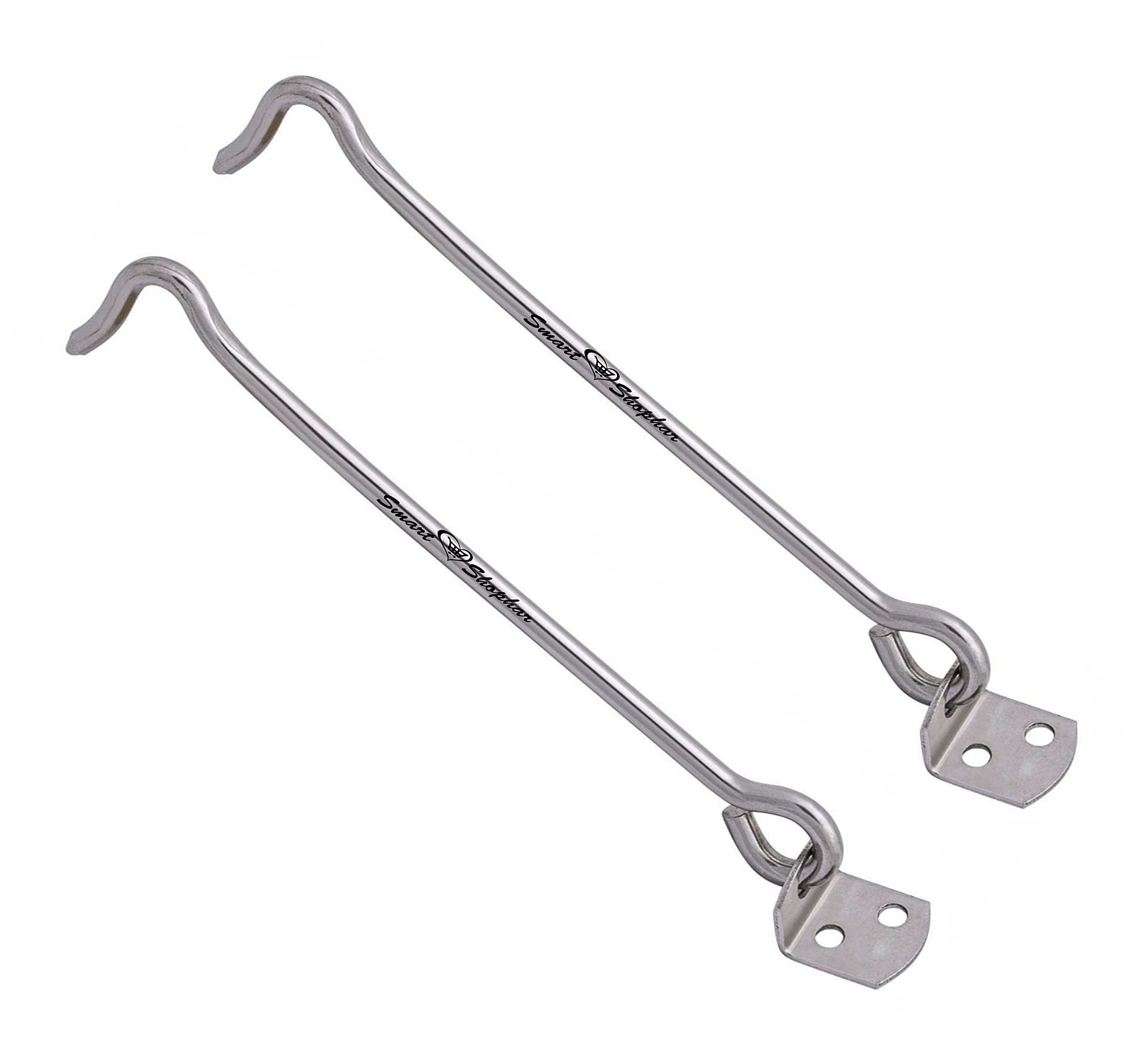 See full amazon price history chart for SMART SHOPHAR Stainless Steel Round Gate Hook 5 Inches Silver, Pack of 2 - Reliable Gate Hooks for Smooth Gate Operation (2-Pack) SMART SHOPHAR Stainless Steel Round Gate Hook 5 Inches Silver, Pack of 2 - Reliable Gate Hooks for Smooth Gate Operation (2-Pack) (B071ZZGZJJ) Amazon Price History, Amazon Price Tracker