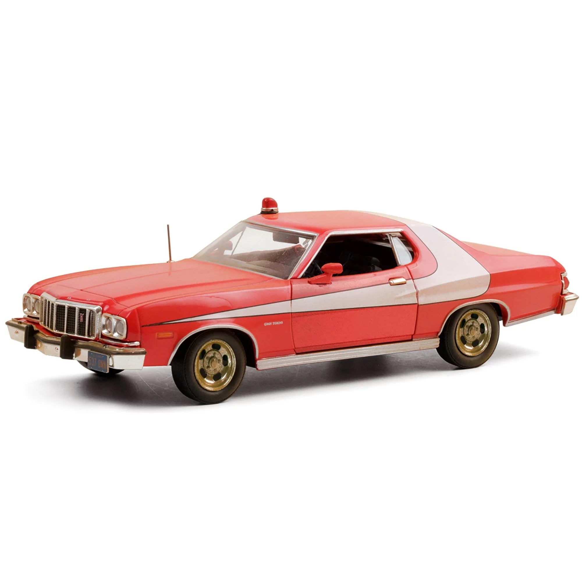 Amazon.com: Collectibles 1976 Gran Torino Red with White Stripe