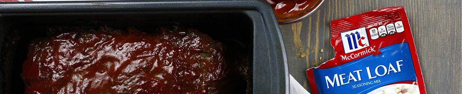 McCormick Meat Loaf Seasoning Mix, 1.5 OZ (Pack - 2) : Grocery & Gourmet Food