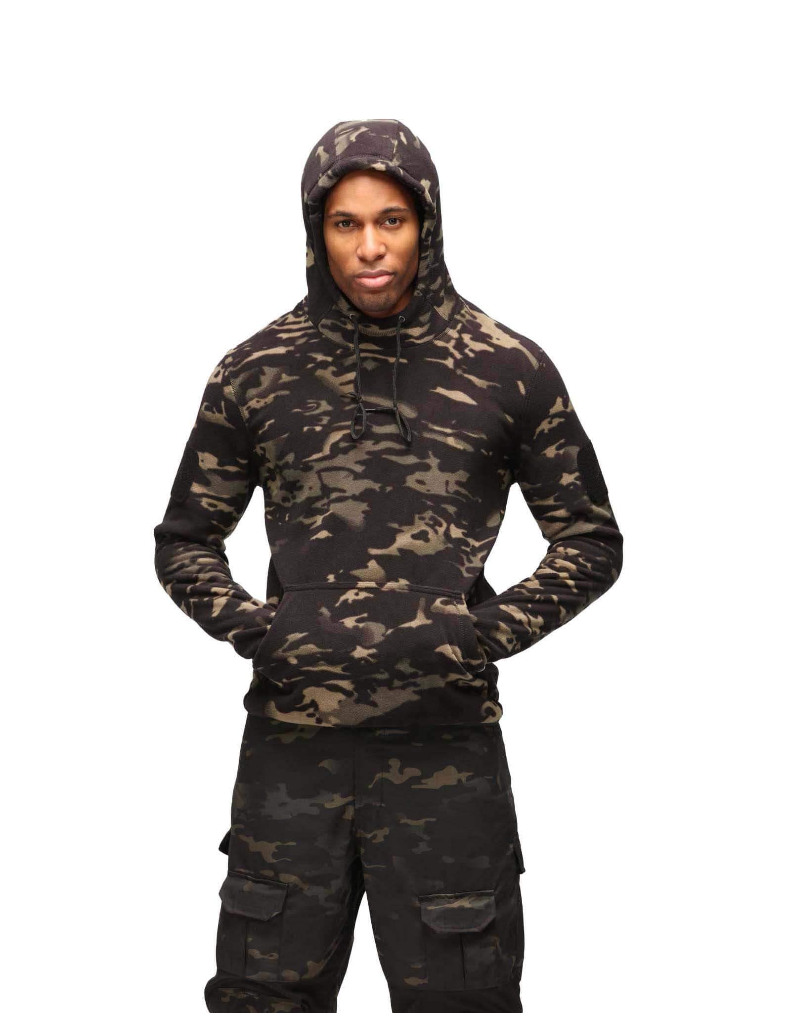 Viper TACTICAL Thermal Fleece Hoodie V-Cam Black Medium