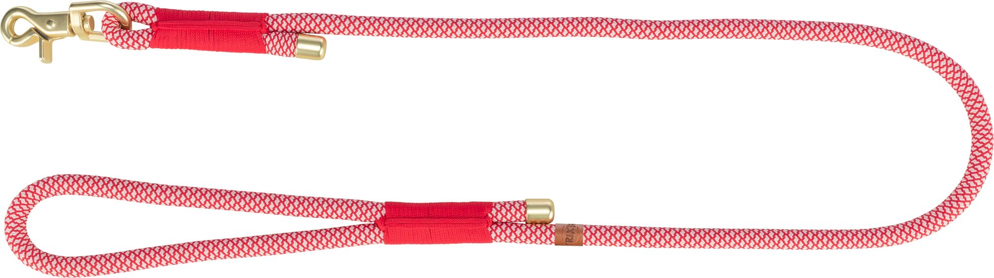Laisse pour grands chiens TRIXIE corde rouge 1m balade en ville