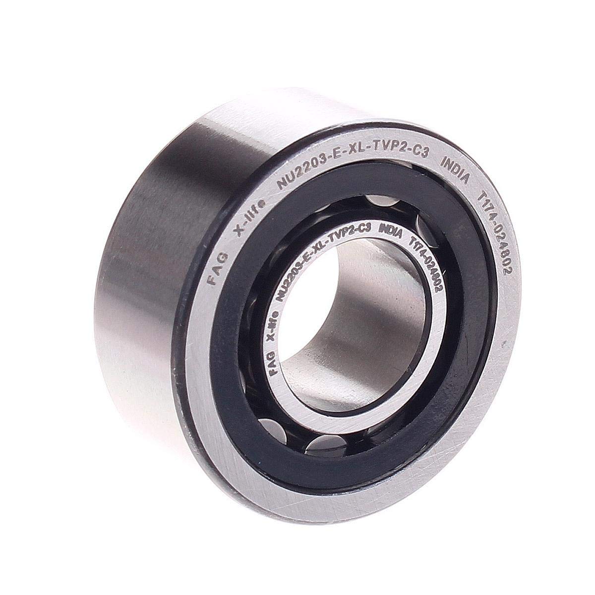 NU2203-E-XL-TVP2-C3 FAG Zylinderrollenlager Roller Bearing 17,00x40,00x16,00mm