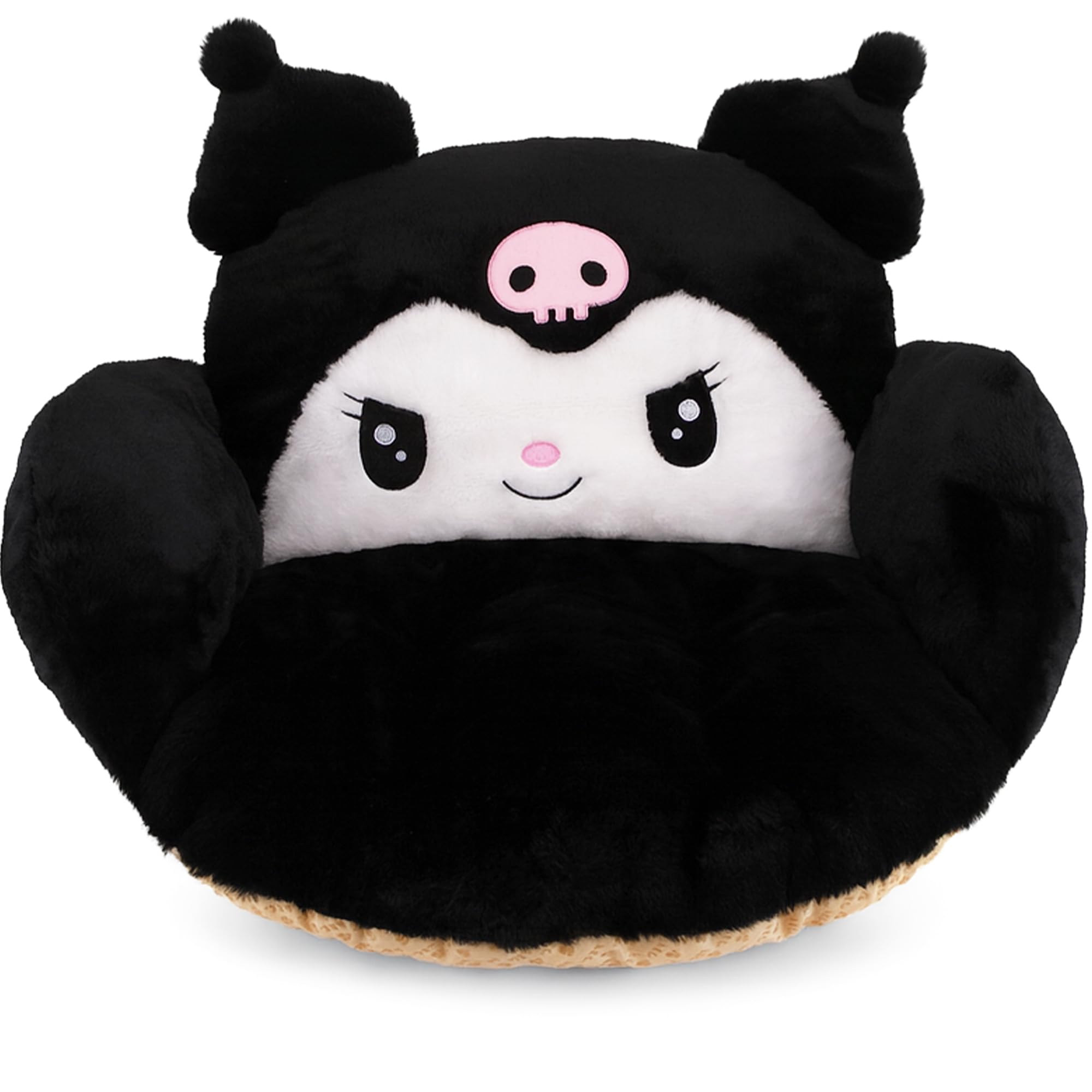 Amazon.com: Juju Black Kawaii Cushion - Kawaii Room Decor - Seat