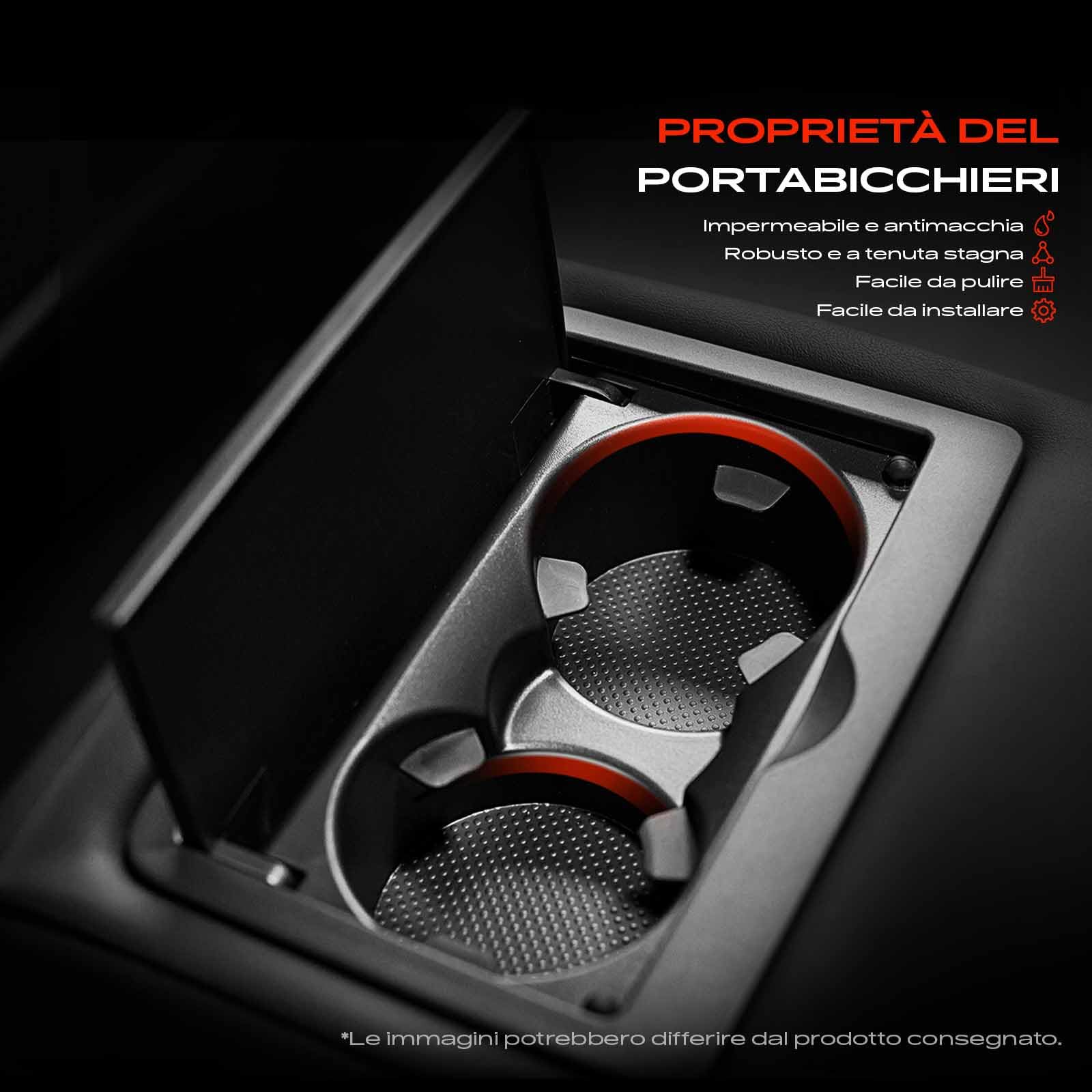 Frankberg Portabevande Portabicchieri Compatibile con Serie 3 Compact E46 Serie 3 Touring E46 Serie 3 E46 Serie 3 Cabriolet E46 Serie 3 Coupé E46 Replace# 51168217953