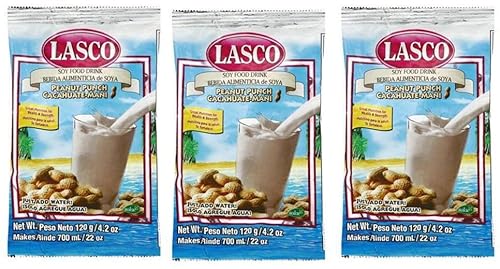 Lasco Soy Food Drink Peanut Punch Flavor (3 Pack) 120g