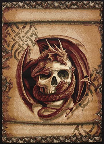 United Weavers of America Legends Collection Snake Eyes Rug - 5ft. 3in. x