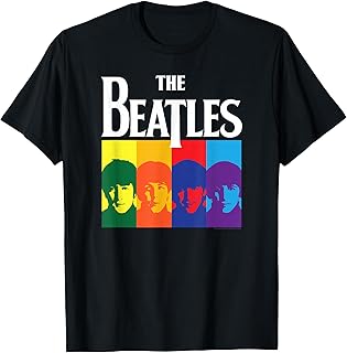 The Beatles - Grupo de bloques de color Camiseta