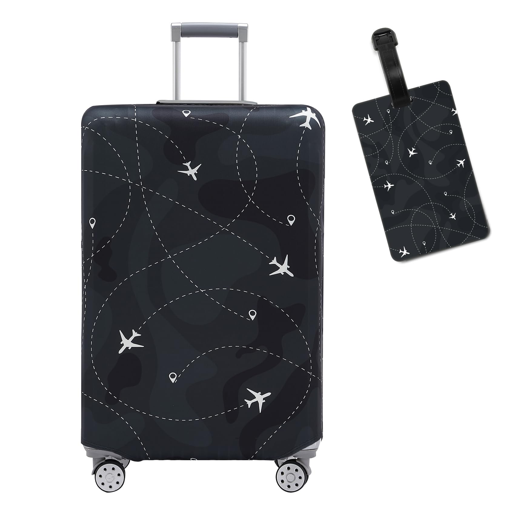 Travelkin Luggage Cover Washable Suitcase Cover Suitcase Protector Anti-scratch Suitcase cover Fits 18-32 Inch Luggage