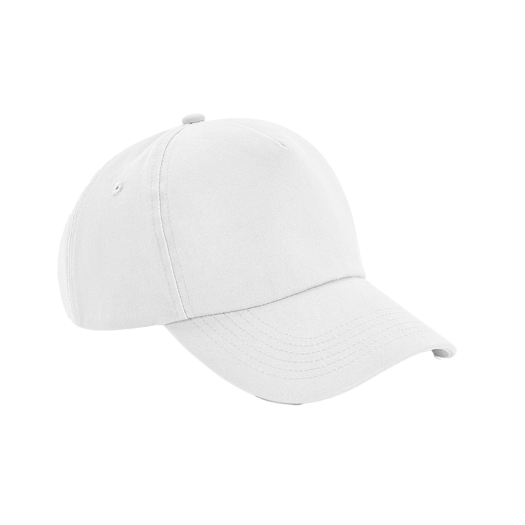 Beechfield B25 Authentic 5 Panel Cap White