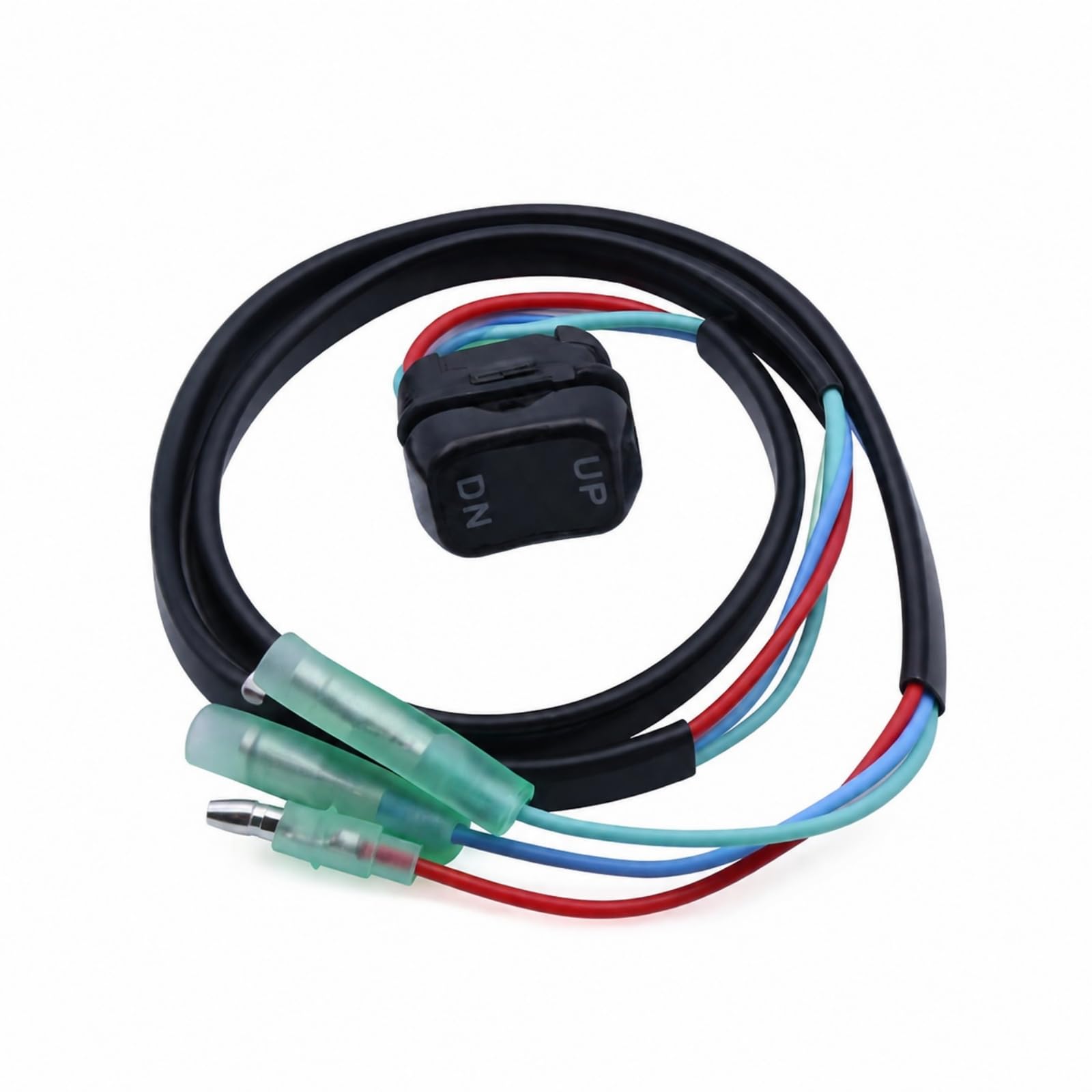 Amagogo Panel Control Marino Vertical con Arranque y Parada para Motor Exterior con Cableado Incluido y Conexion Tipo Enchufe para, Style to 1