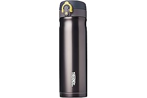 Thermos Nissan Thermos, Durable Black Bottle, 470ml